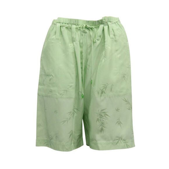 Alexander Wang Jacquard Pajama Top and Shorts in Mint Viscose